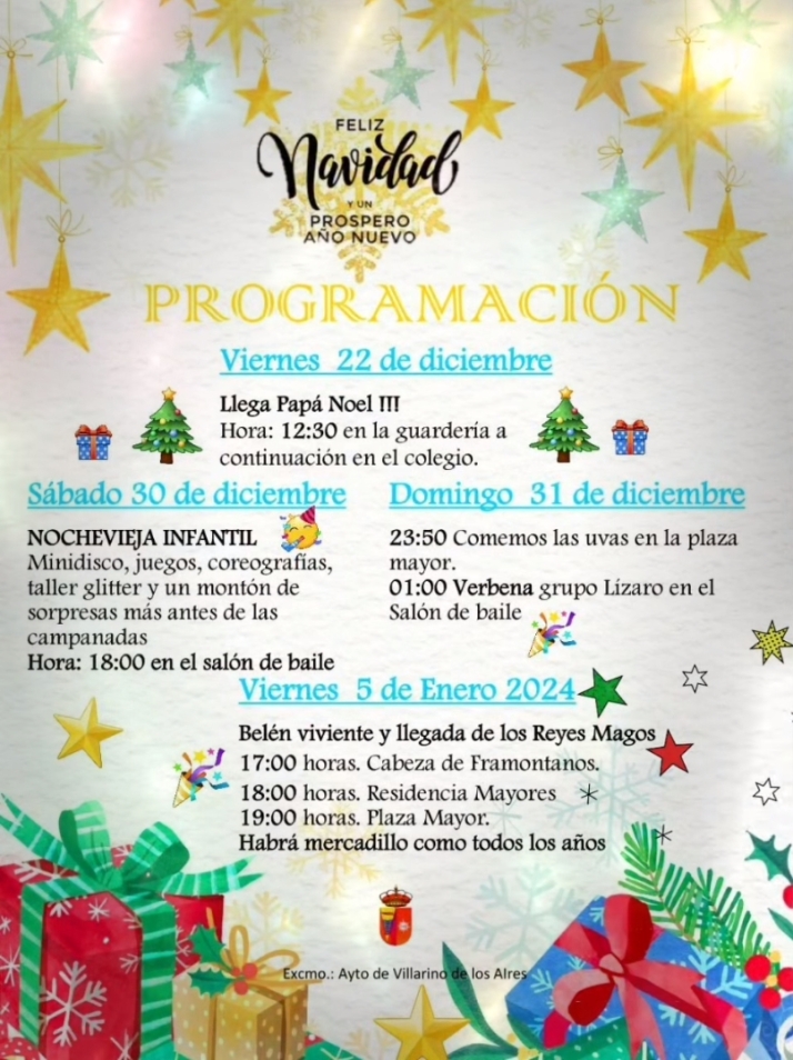 Los m&aacute;s peque&ntilde;os de Villarino se adelantan en la celebraci&oacute;n de la Nochevieja | Imagen 1