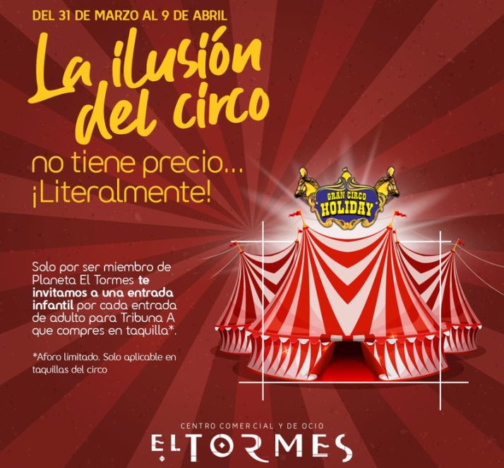 El Tormes te invita a disfrutar del Gran Circo Holiday en Santa Marta de Tormes | Imagen 1