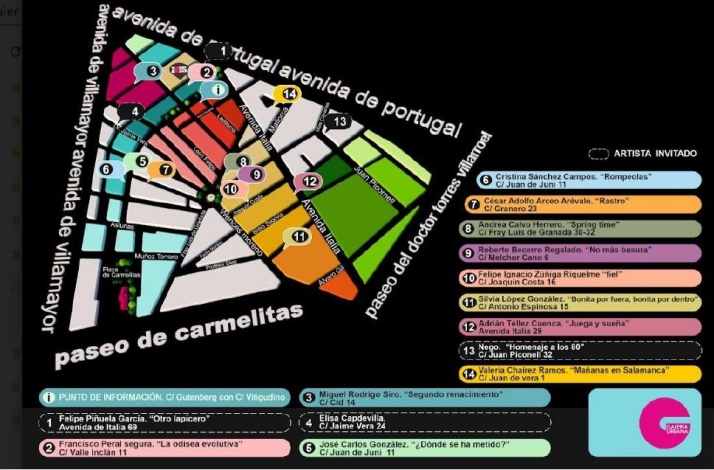 La Galer&iacute;a Urbana Barrio del Oeste sigue creciendo y construyendo "cultura de convivencia" | Imagen 1