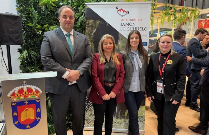 Guijuelo exhibe su potencial gastron&oacute;mico en el inicio de Fitur y estrena su Ruta Tur&iacute;stica (Fotos) | Imagen 1