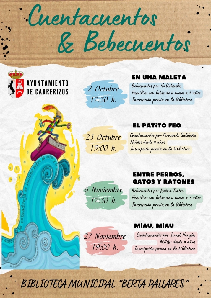 Cabrerizos presenta su programaci&oacute;n trimestral de cuentacuentos y nuevos servicios bibliotecarios | Imagen 3