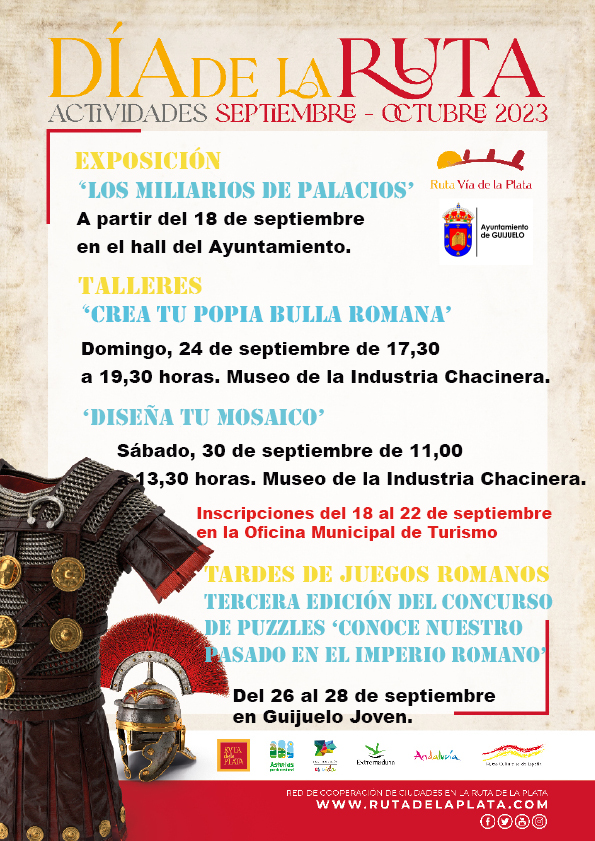 Guijuelo celebra el D&iacute;a de la Ruta de la Plata con diversas propuestas de tem&aacute;tica romana | Imagen 1