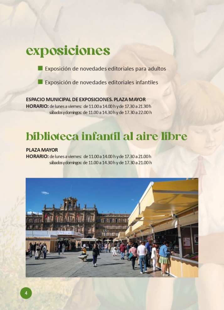 Programa de actividades de la Feria del Libro que acoger&aacute; la Plaza Mayor | Imagen 6