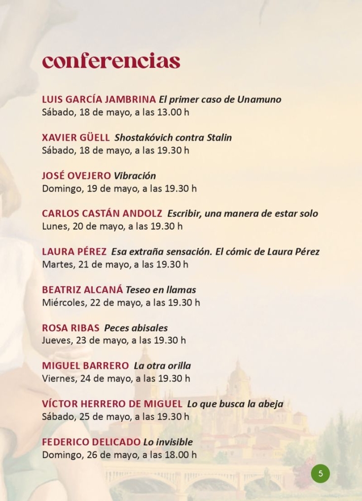 Programa de actividades de la Feria del Libro que acoger&aacute; la Plaza Mayor | Imagen 1