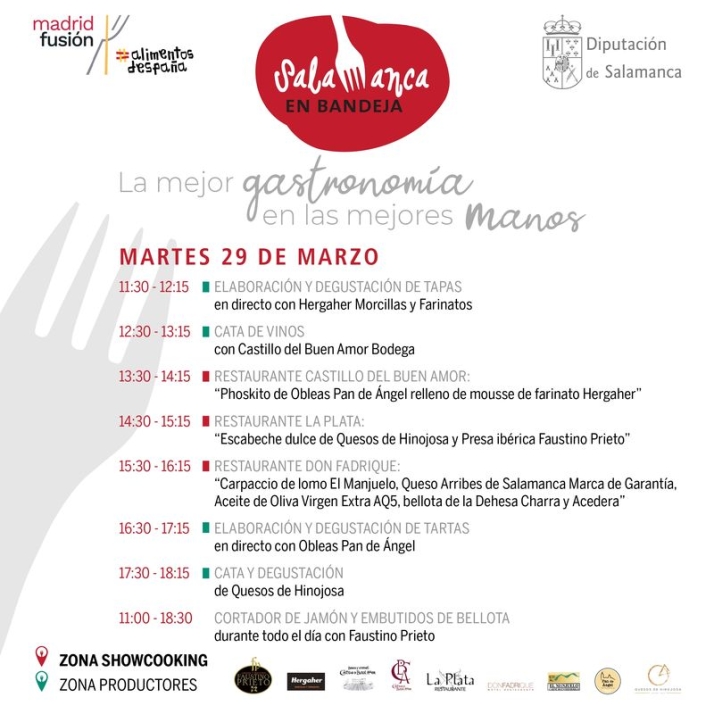 Por primera vez 'Salamanca en Bandeja' tendr&aacute; expositor propio a Madrid Fusi&oacute;n | Imagen 2