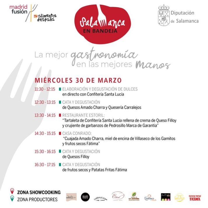 Por primera vez 'Salamanca en Bandeja' tendr&aacute; expositor propio a Madrid Fusi&oacute;n | Imagen 3