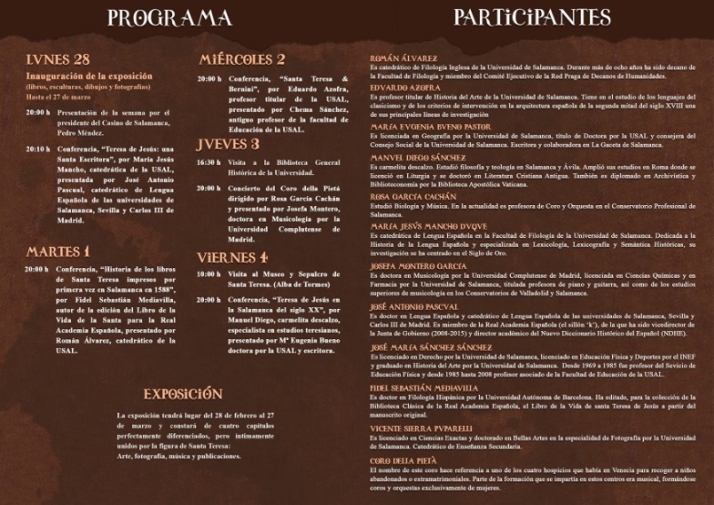 El Casino acoger&aacute; actos por el Centenario del nombramiento de Teresa de Jes&uacute;s Doctora Honoris Causa | Imagen 1