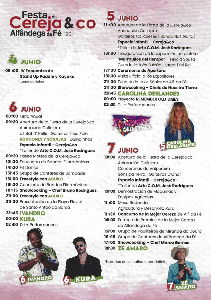 Alf&acirc;ndega da F&eacute; invita a los vecinos de Vitigudino a probar sus cerezas en la Plaza de Espa&ntilde;a | Imagen 1