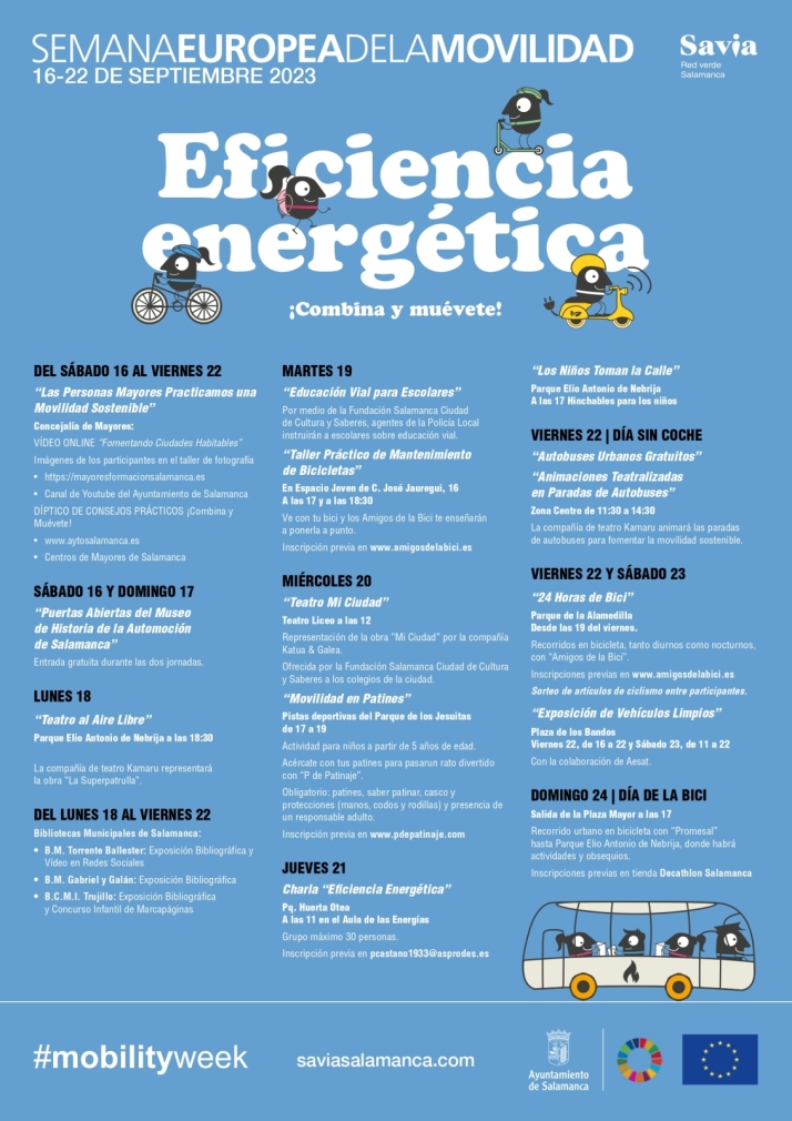 Arranca la Semana de la Movilidad en Salamanca con consejos para mayores y visitas gratuitas al Museo de Automoci&oacute;n | Imagen 1