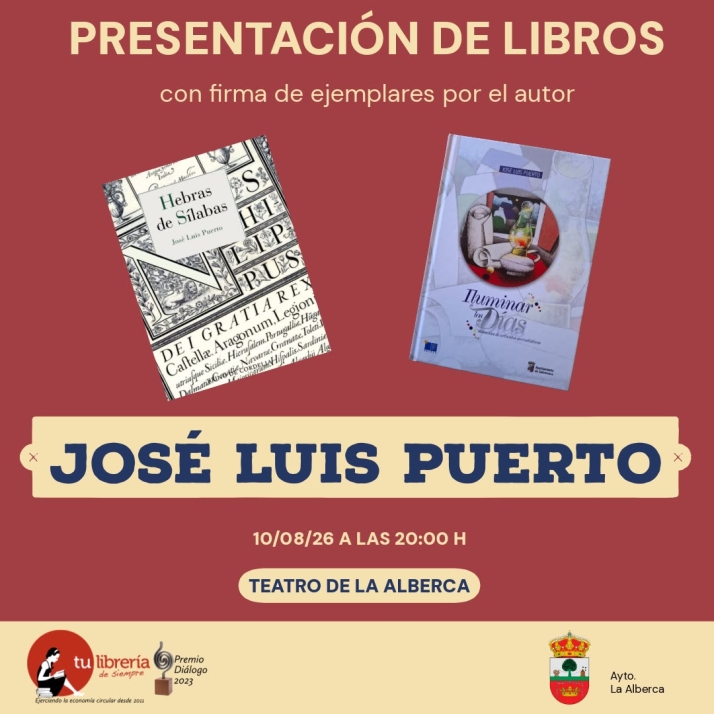 El escritor José Luis Puerto protagoniza un destacado encuentro literario en La Alberca | Imagen 1