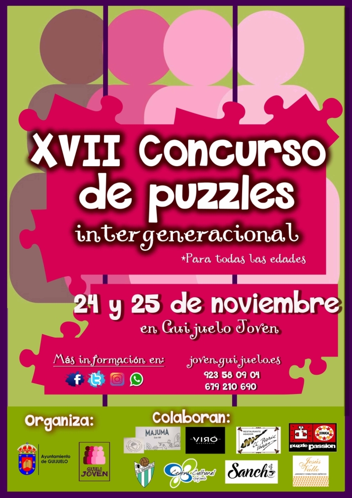 Abiertas las inscripciones para el Concurso de Puzzles Intergeneracional | Imagen 1