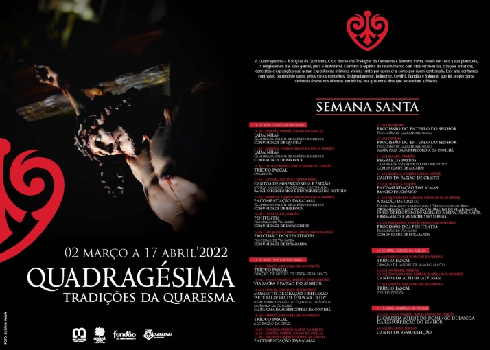 'Quadrag&eacute;sima': cuatro concejos de la Beira unidos por la Semana Santa | Imagen 1