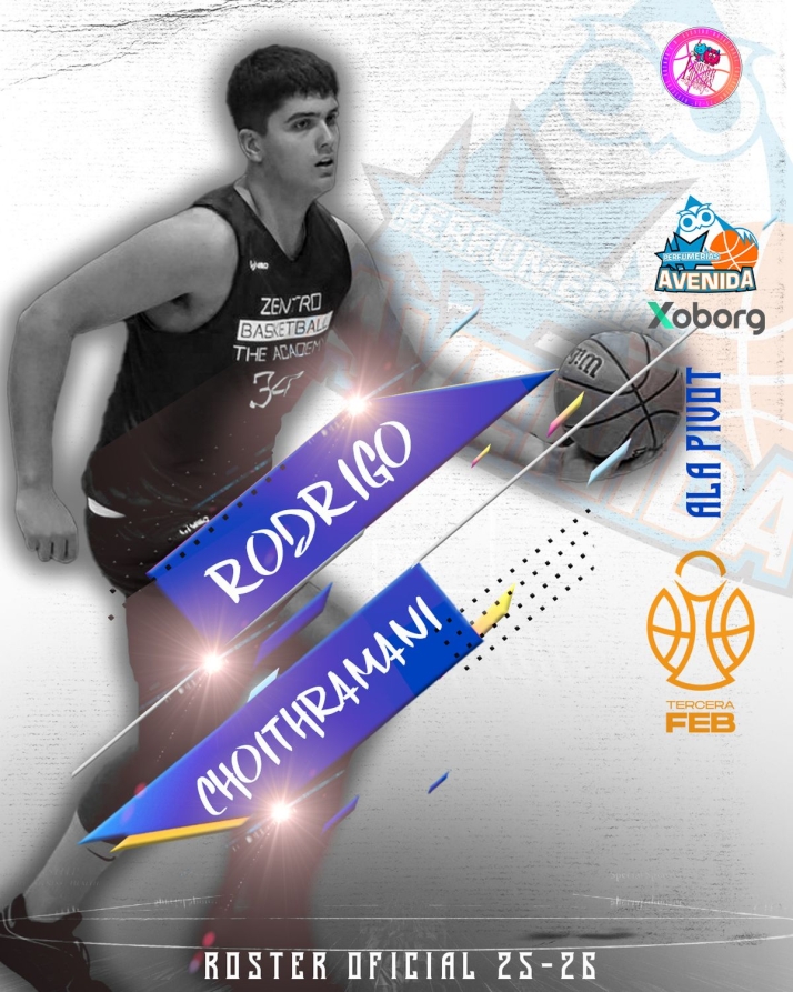 Rodrigo Choithramani, una perla para completar la plantilla del Avenida Xoborg | Imagen 1