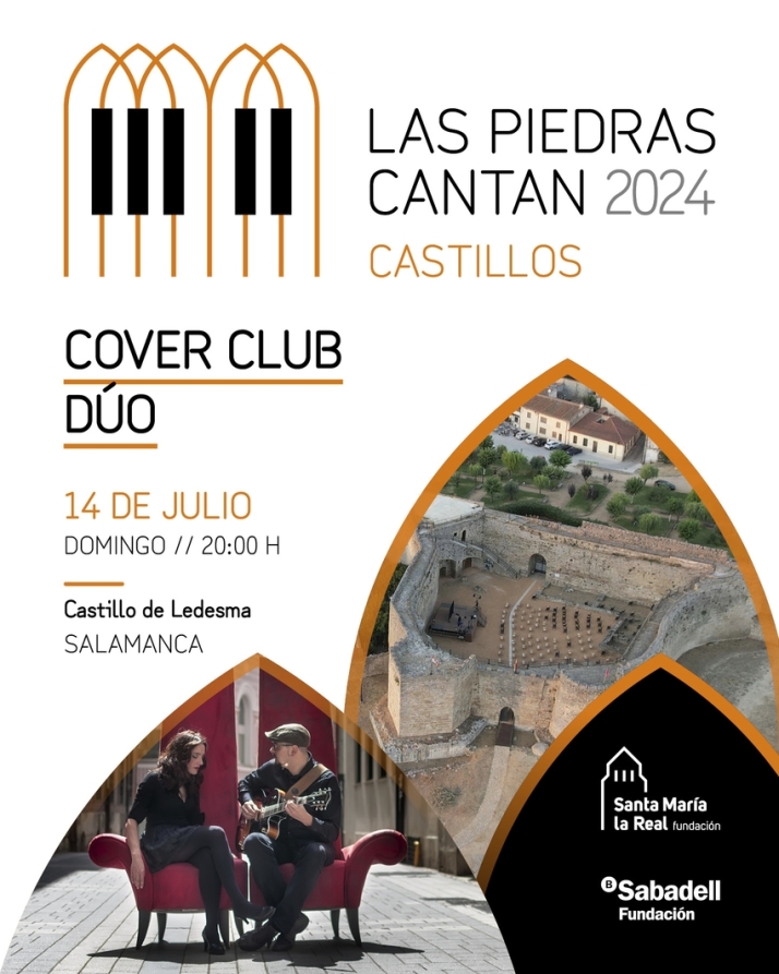 'Las Piedras Cantan' en el castillo de Ledesma con Cover Club D&uacute;o | Imagen 2