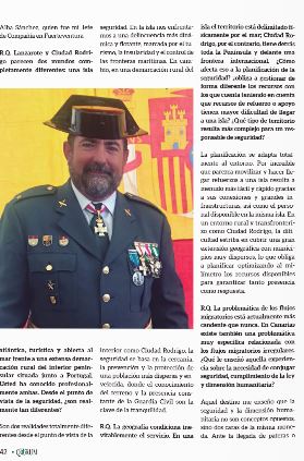 El capitán Pablo Javier Gatell protagoniza la revista Quórum con una entrevista sobre su trayectoria | Imagen 1
