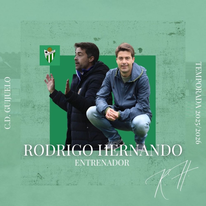 Rodrigo Hernando se convierte en el nuevo entrenador del CD Guijuelo | Imagen 1