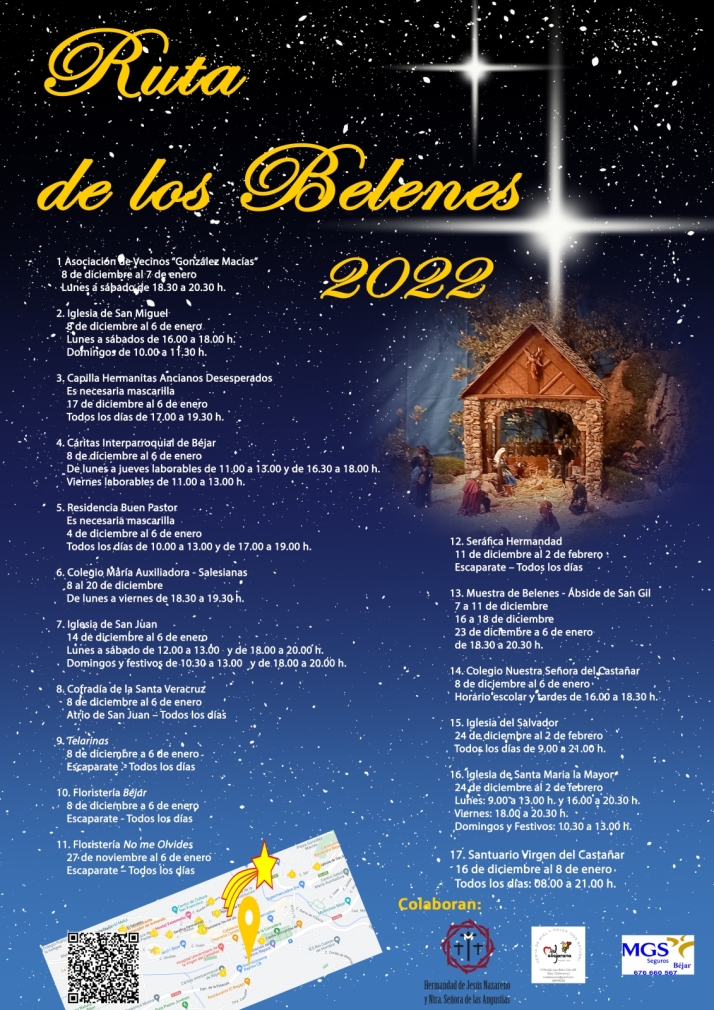 La Ruta de los Belenes de B&eacute;jar 2022 sigue creciendo | Imagen 1