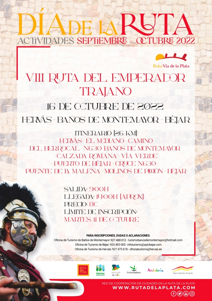 &Uacute;ltimos d&iacute;as para apuntarse a la Ruta Trajano 2022 | Imagen 1