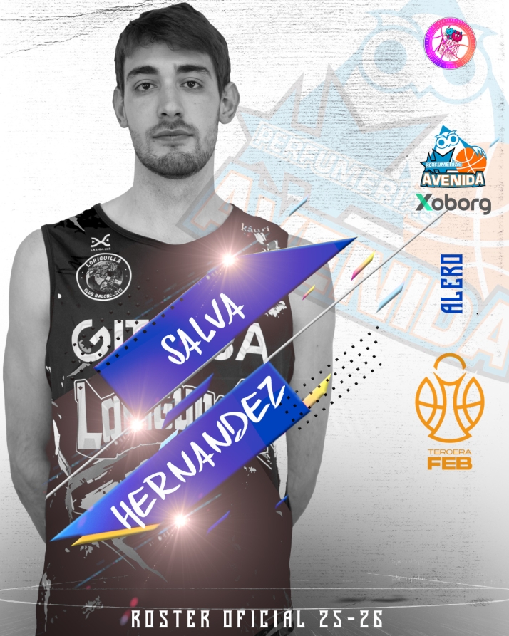 Avenida Xoborg ficha al alero Salva Hern&aacute;ndez para su proyecto en Tercera FEB | Imagen 1