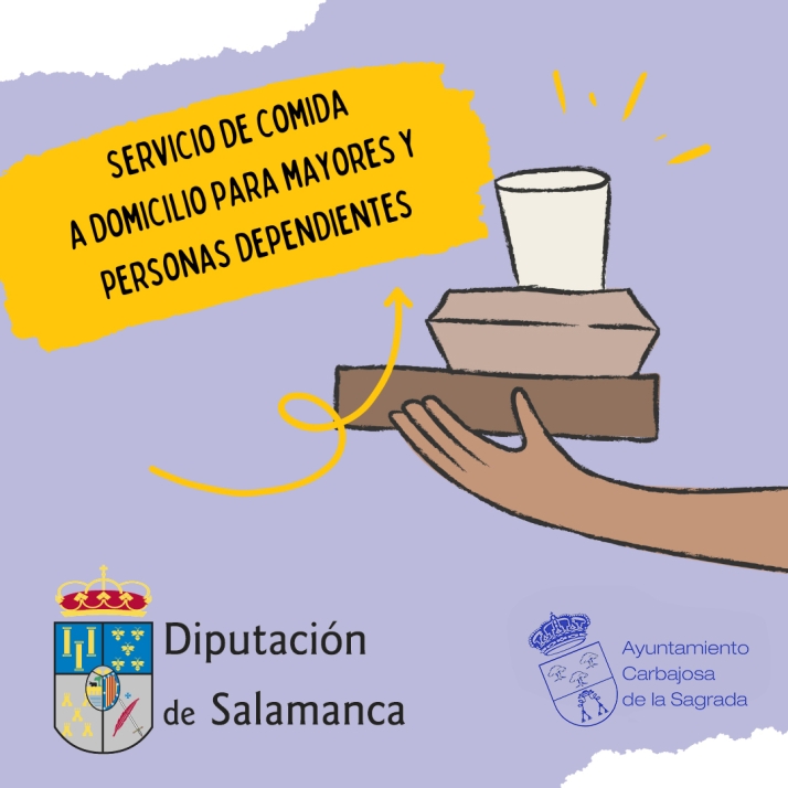 El Ayuntamiento de Carbajosa se suma al servicio de comida a domicilio para mayores y personas dependientes | Imagen 1