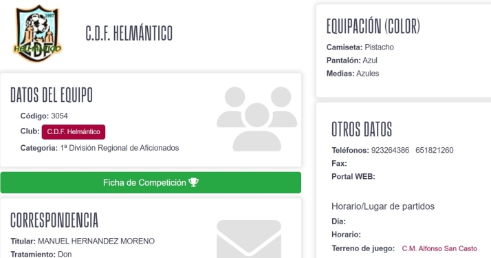 El Helm&aacute;ntico arrancar&aacute; este curso sus partidos de Regional en el San Casto | Imagen 1