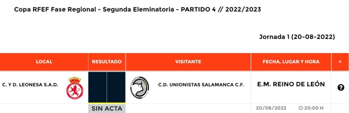 La FCYLF fija en su web el Cultural - Unionistas para este s&aacute;bado | Imagen 1