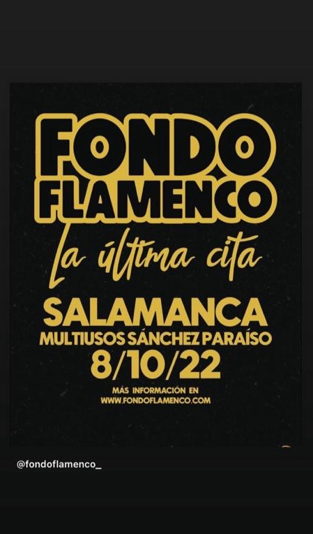 Fondo Flamenco dar&aacute; un concierto en el Multiusos en el mes de octubre | Imagen 1