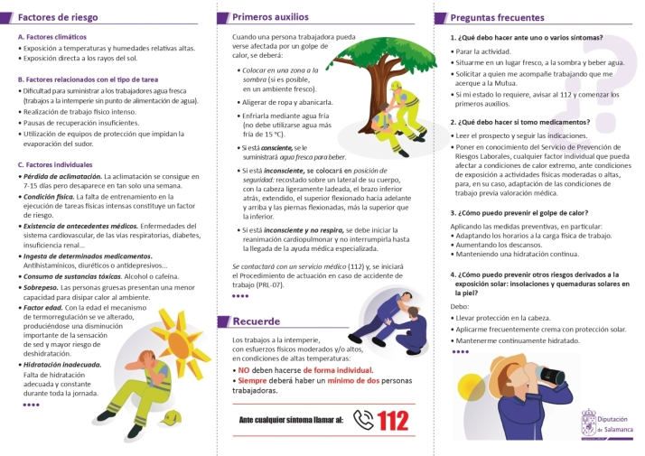 La Diputaci&oacute;n aprueba su plan de medidas preventivas en trabajos a la intemperie con altas temperaturas | Imagen 2