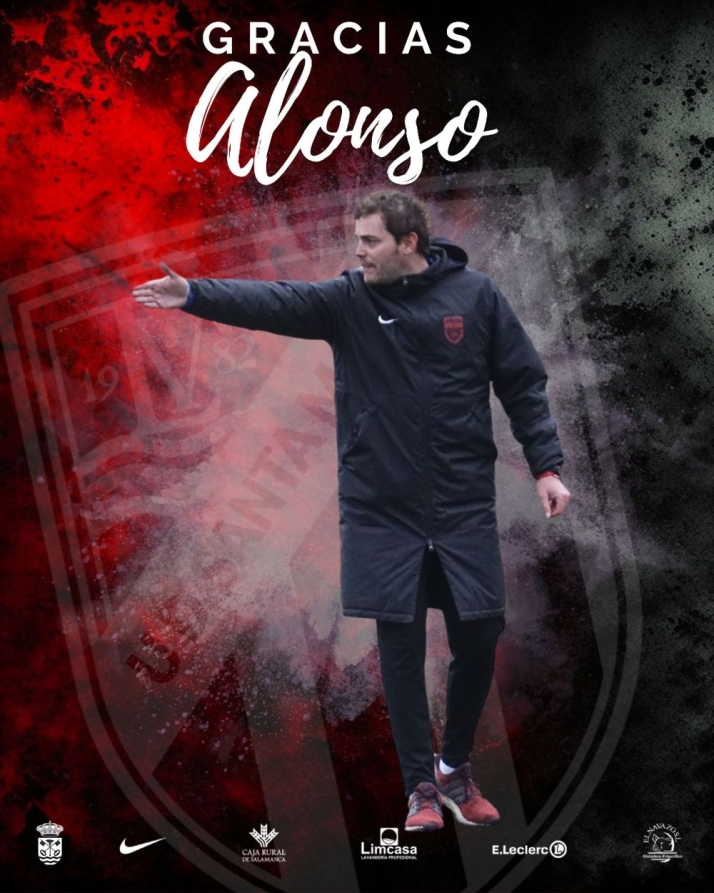 Alonso Fern&aacute;ndez deja de ser entrenador del primer equipo de la UD Santa Marta | Imagen 1