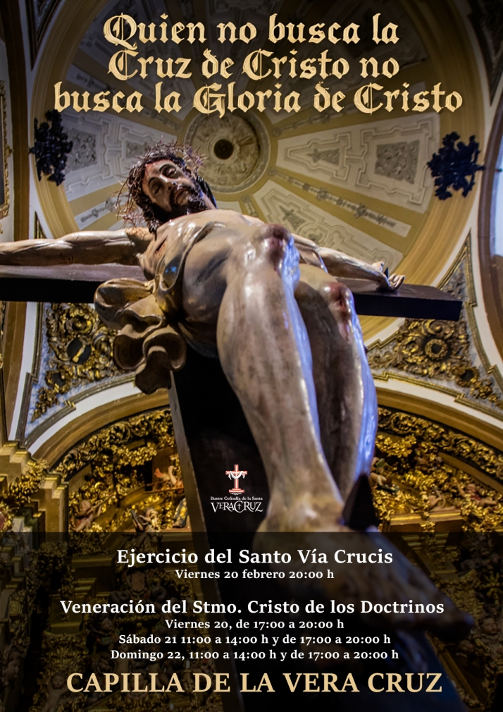 Tres días de veneración al Cristo de los Doctrinos en la capilla del Campo de San Francisco | Imagen 1