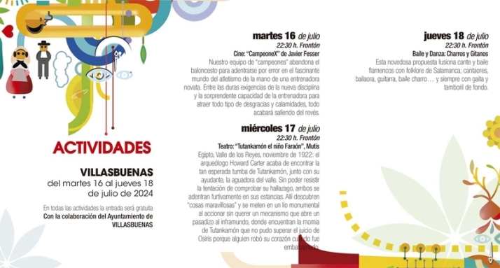 Villasbuenas celebra Santa Marina con actividades culturales, verbenas,  juegos, pelota y actos religiosos | Imagen 1