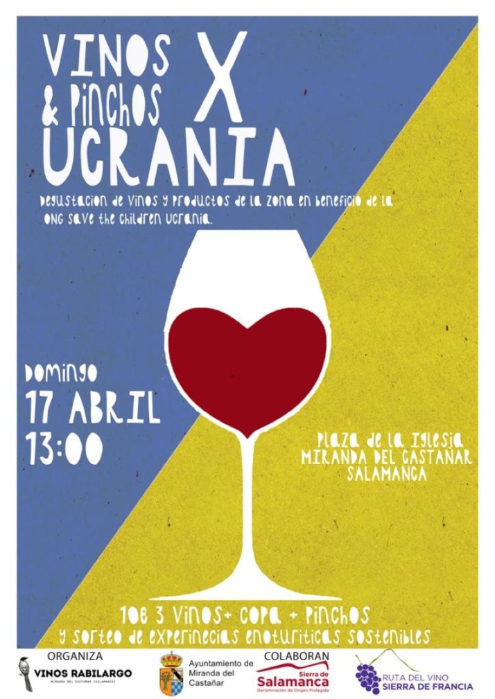 Vinos &amp; Pinchos por Ucrania propone solidaridad con el mejor sabor en Miranda del Casta&ntilde;ar | Imagen 1