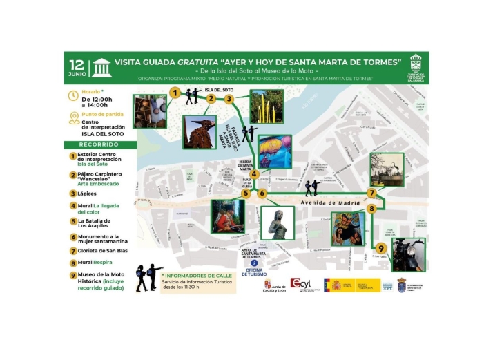 'Ayer y hoy de Santa Marta de Tormes', nueva visita guiada a cargo de los alumnos del programa mixto de Turismo | Imagen 1