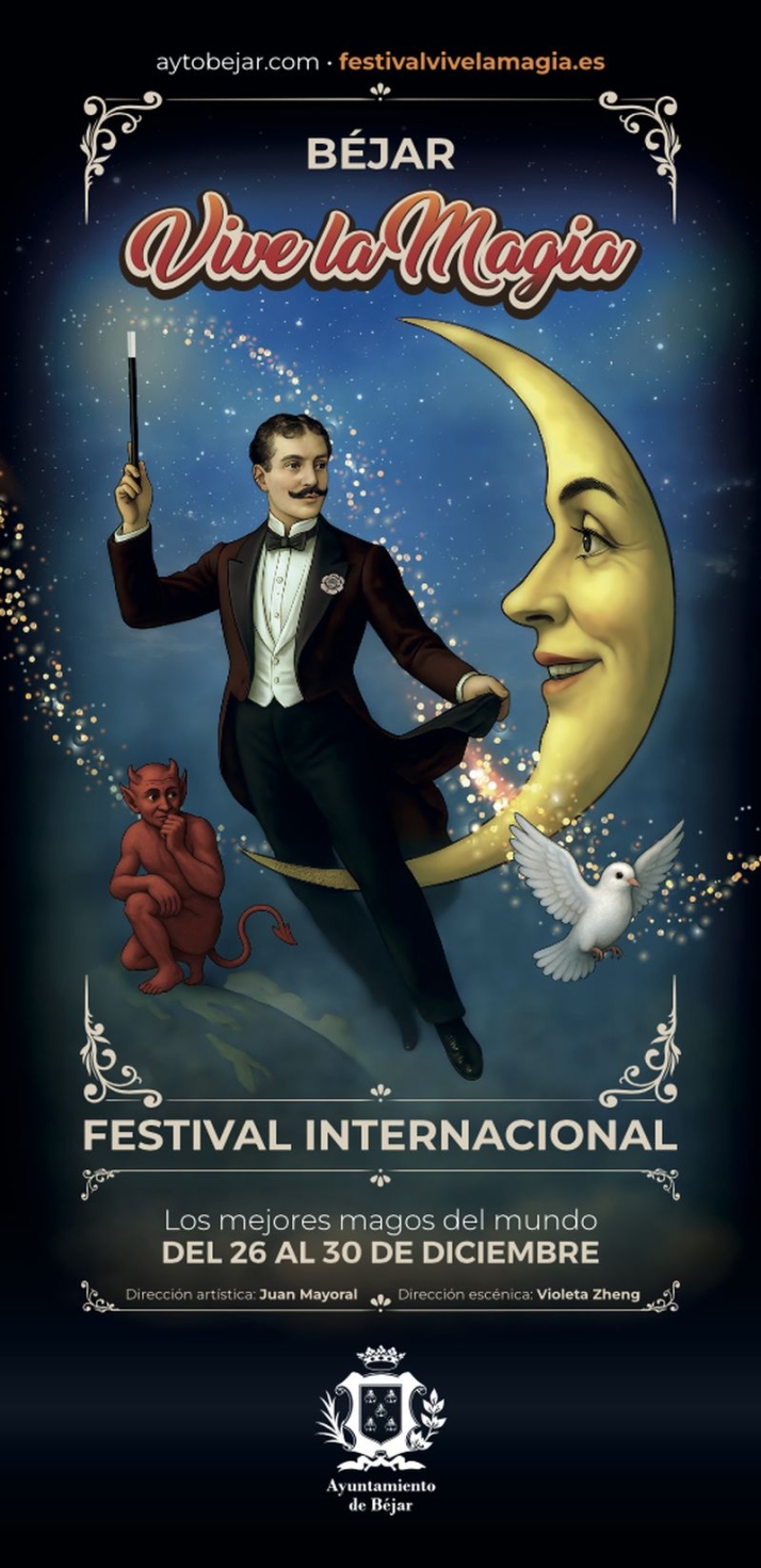 El Festival Internacional 'Vive la Magia' convertir&aacute; a B&eacute;jar en el epicentro del ilusionismo navide&ntilde;o | Imagen 1
