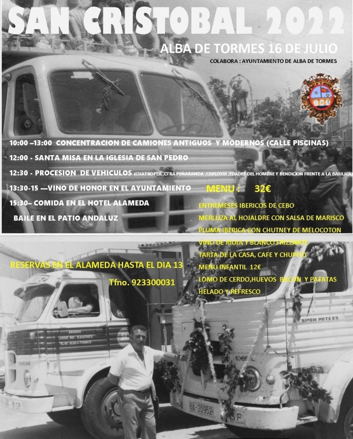 Programaci&oacute;n para festejar San Crist&oacute;bal en Alba de Tormes | Imagen 1