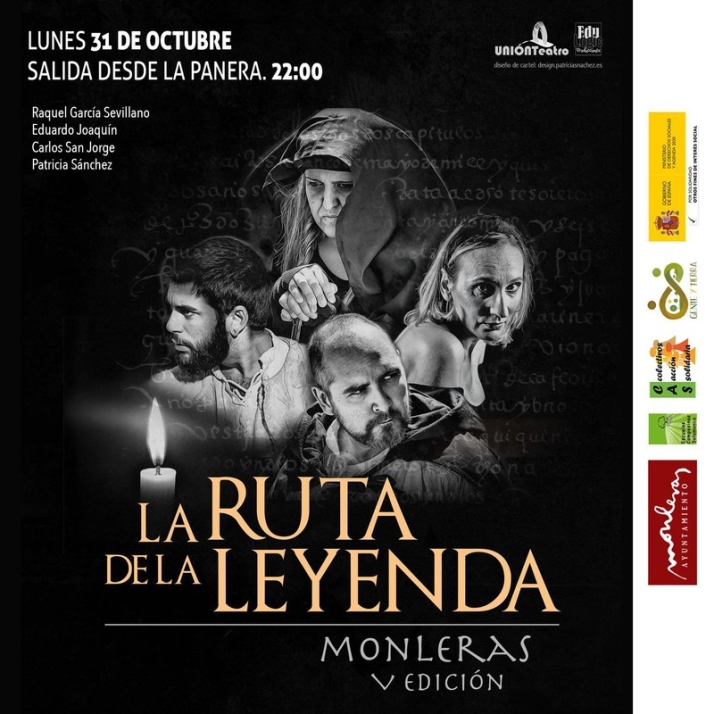 Monleras vivir&aacute; la noche del 31 de octubre la quinta edici&oacute;n de la &lsquo;La Ruta de la Leyenda&rsquo; | Imagen 1
