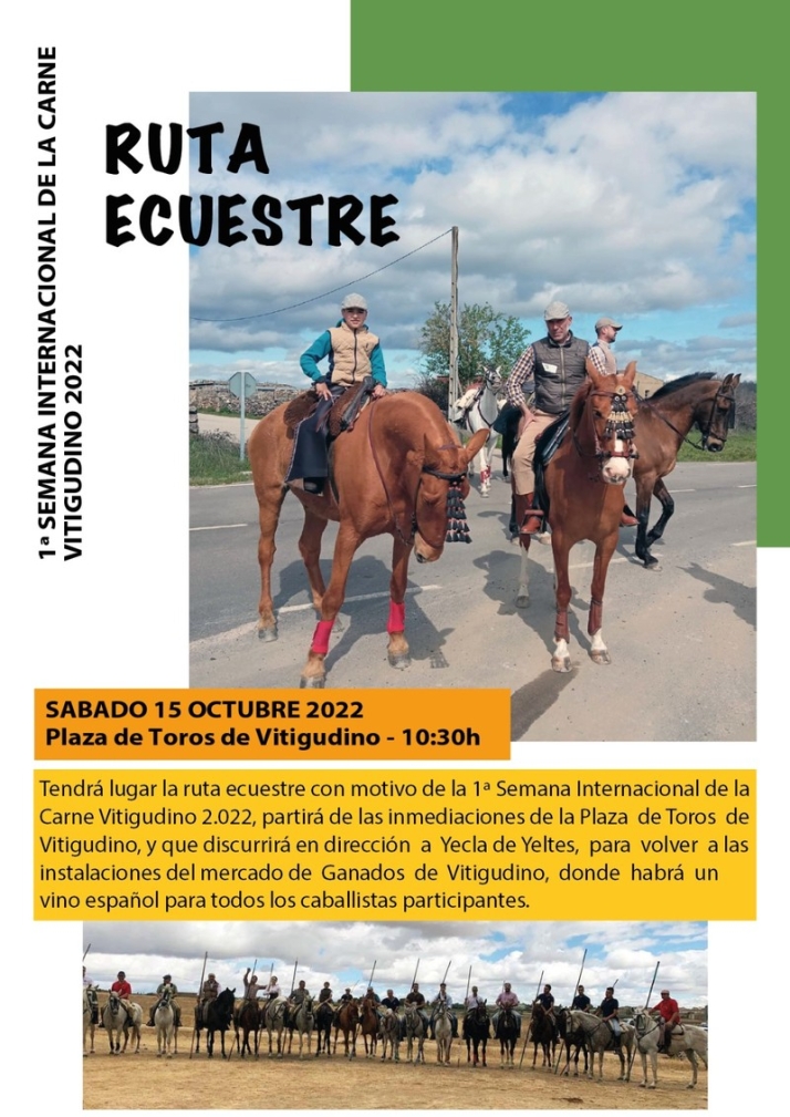 El caballo ser&aacute; protagonista este fin de semana en Vitigudino | Imagen 1