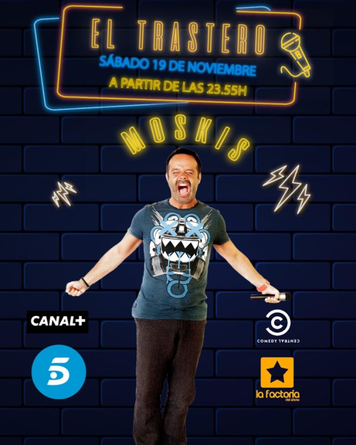 El Trastero animará la noche del sábado en Vitigudino con el humor de Moskis | Imagen 1
