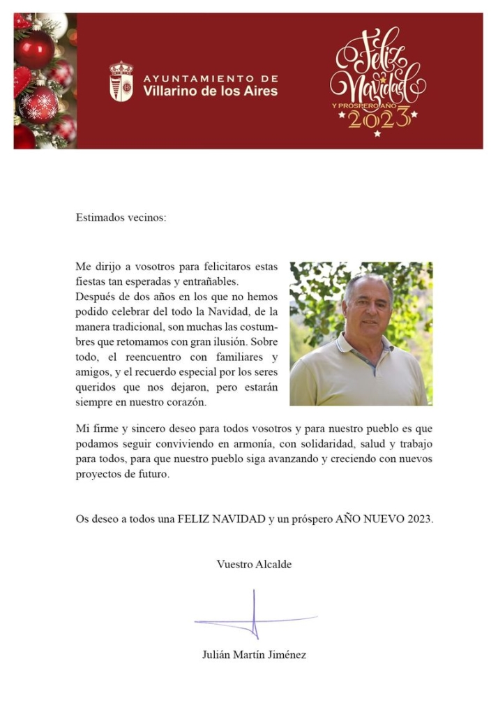 Villarino tendr&aacute; Nochevieja infantil y bel&eacute;n viviente estas navidades | Imagen 1