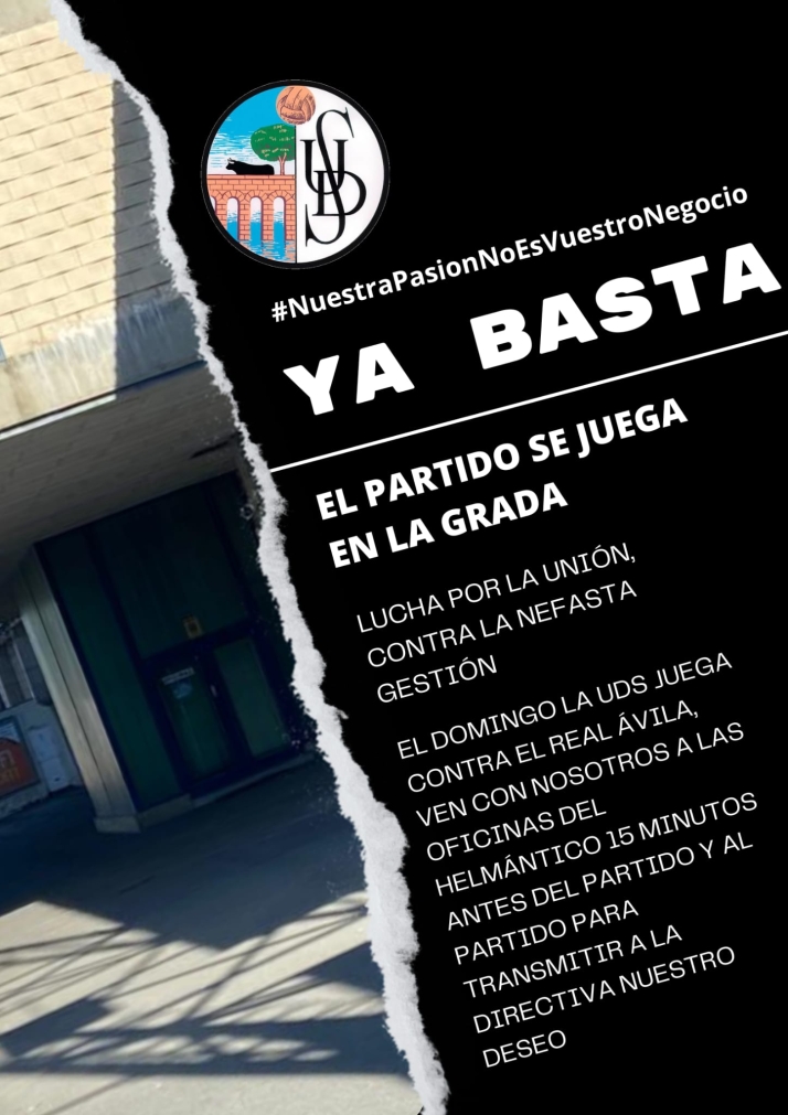 Los aficionados del Salamanca UDS convocan una quedada para protestar "contra la nefasta gesti&oacute;n" | Imagen 1