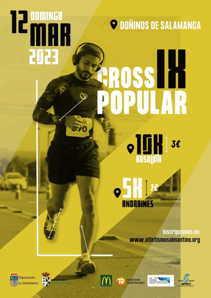 Ya est&aacute;n abiertas las inscripciones para el IX Cross Popular de Do&ntilde;inos | Imagen 1