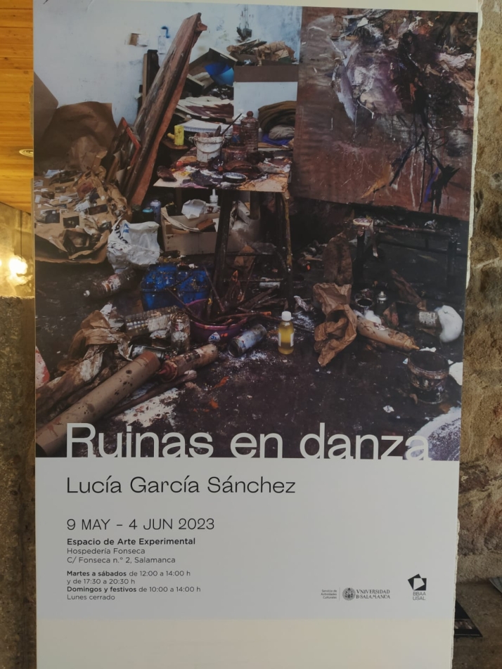 La joven Luc&iacute;a Garc&iacute;a S&aacute;nchez expone sus creaciones en la Hospeder&iacute;a Fonseca | Imagen 1