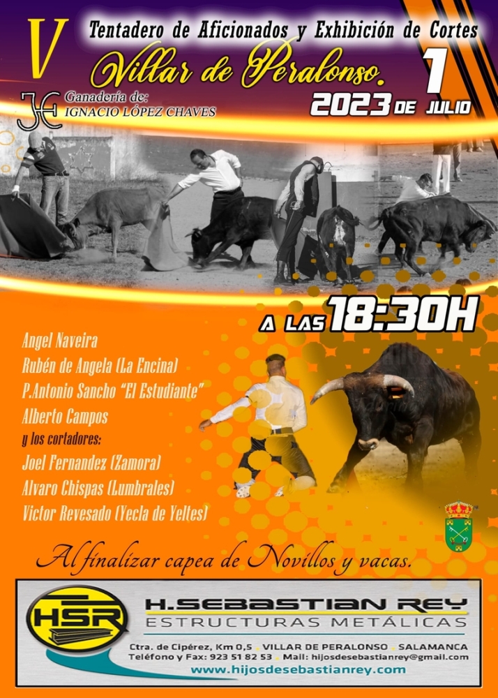 Actos religiosos, festejos taurinos, coches locos y verbenas centran las fiestas de Villar de Peralonso | Imagen 2