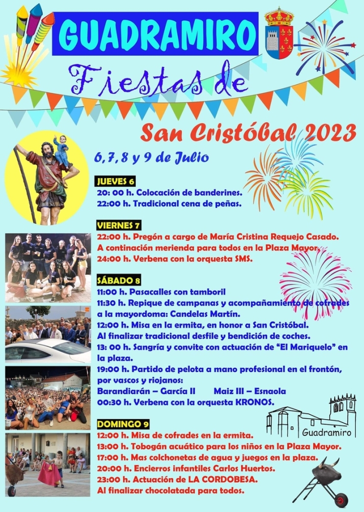 El preg&oacute;n de Cristina Requejo Casado y la cena popular abren las fiestas de Guadramiro | Imagen 1