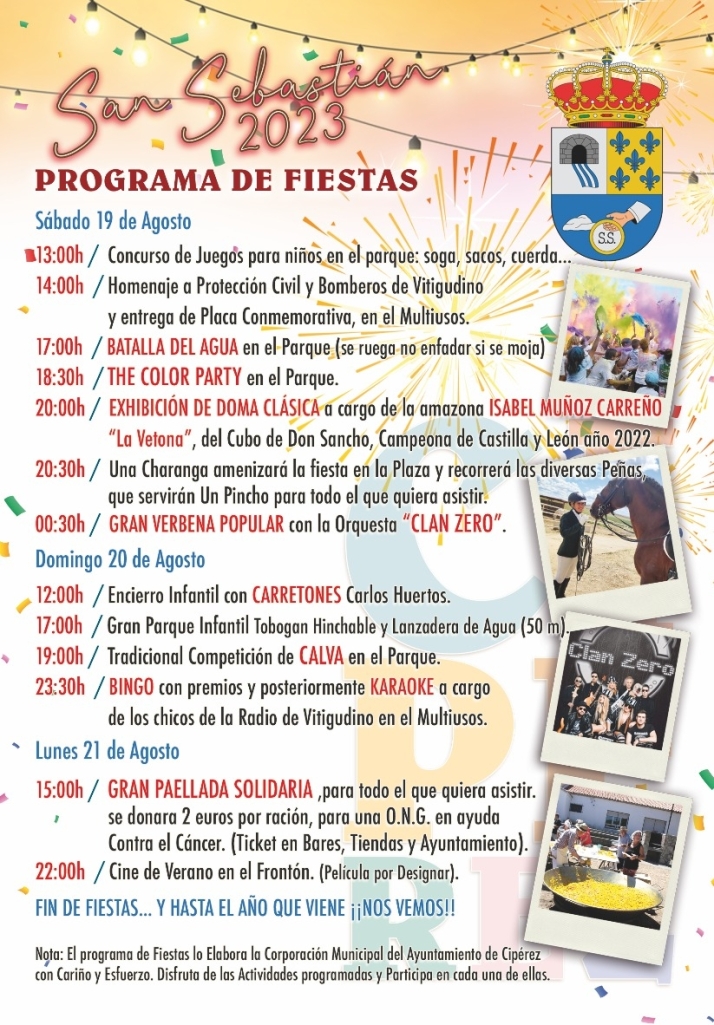 La pe&ntilde;a Pichotes da el pistoletazo de salida a las fiestas de Cip&eacute;rez | Imagen 2