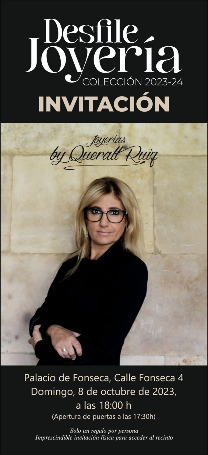 La Joyer&iacute;a by Queralt Ruiz organiza su desfile anual en el Palacio de Fonseca  | Imagen 2