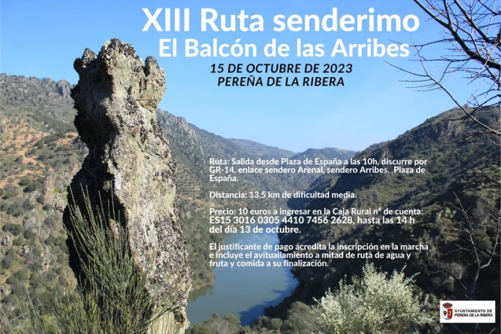 Pere&ntilde;a mostrar&aacute; una de las zonas m&aacute;s agrestes del Duero en su XIII Ruta &lsquo;El Balc&oacute;n de Las Arribes&rsquo;  | Imagen 1
