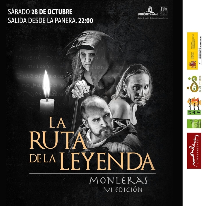 Monleras acogerá la noche del próximo sábado la sexta edición de la 'Ruta de la Leyenda' | Imagen 1