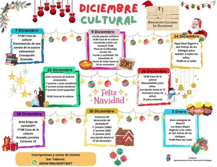 Intenso programa de actividades de la Asociaci&oacute;n La Alhondiga en San Felices de los Gallegos | Imagen 1