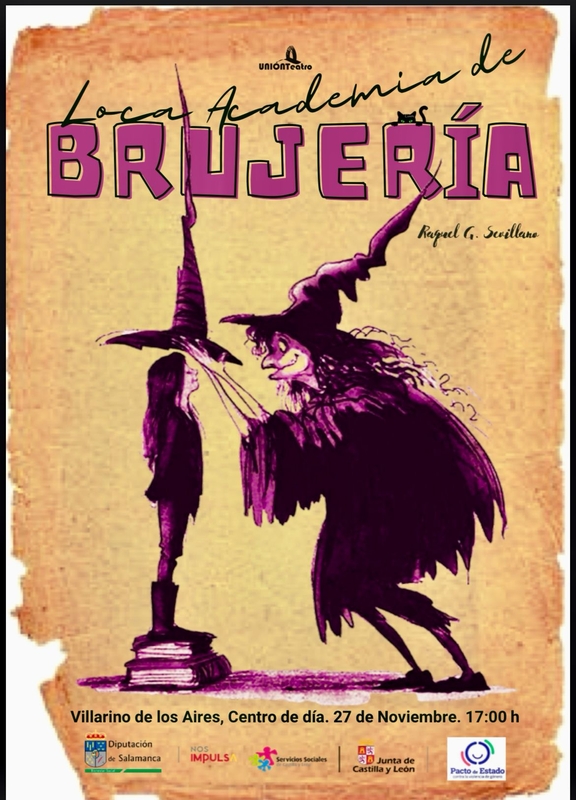 Villarino celebrará el día contra la violencia de genero con el microteatro 'Loca Academia de Brujería' | Imagen 1